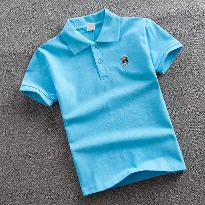 Unisex Children Polo Shirts Summer 