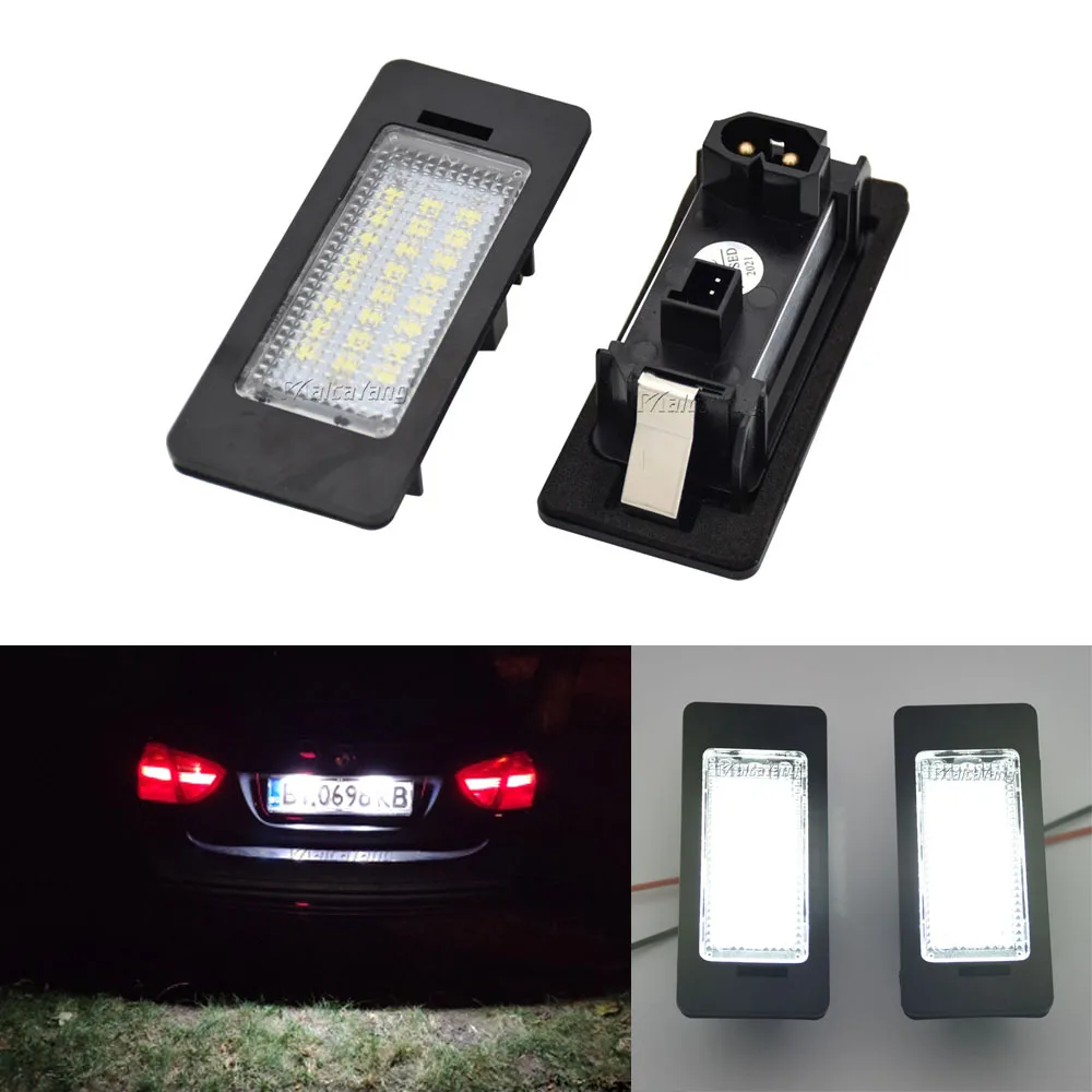 2 Pezzi Nessun Errore Canbus Led Targa Per Bmw Luce Targa Lampada Bianca Per Bmw E39 M5 E70 E71 X5 X6 M5 E90 E92 E93