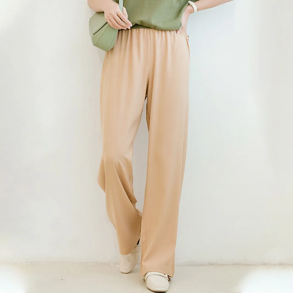 

Japan Casual Pants Wide Leg Pants Female 2020 New Spring Korean High Waist Loose Texture Casual Pants Straight Long Pants
