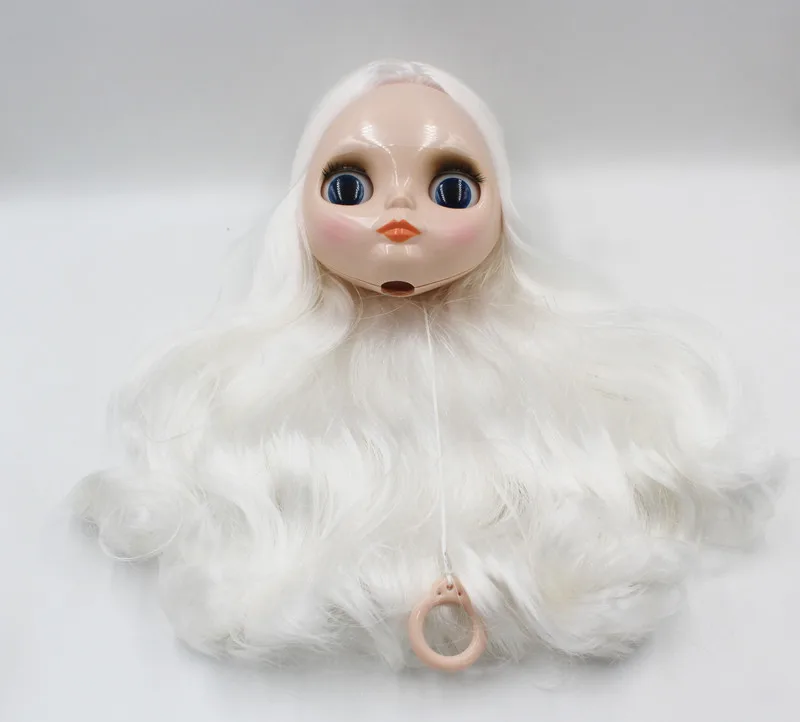 Free Shipping big discount RBL-807 DIY Nude Blyth doll birthday gift for girl 4color big eye doll with beautiful Hair cute toy