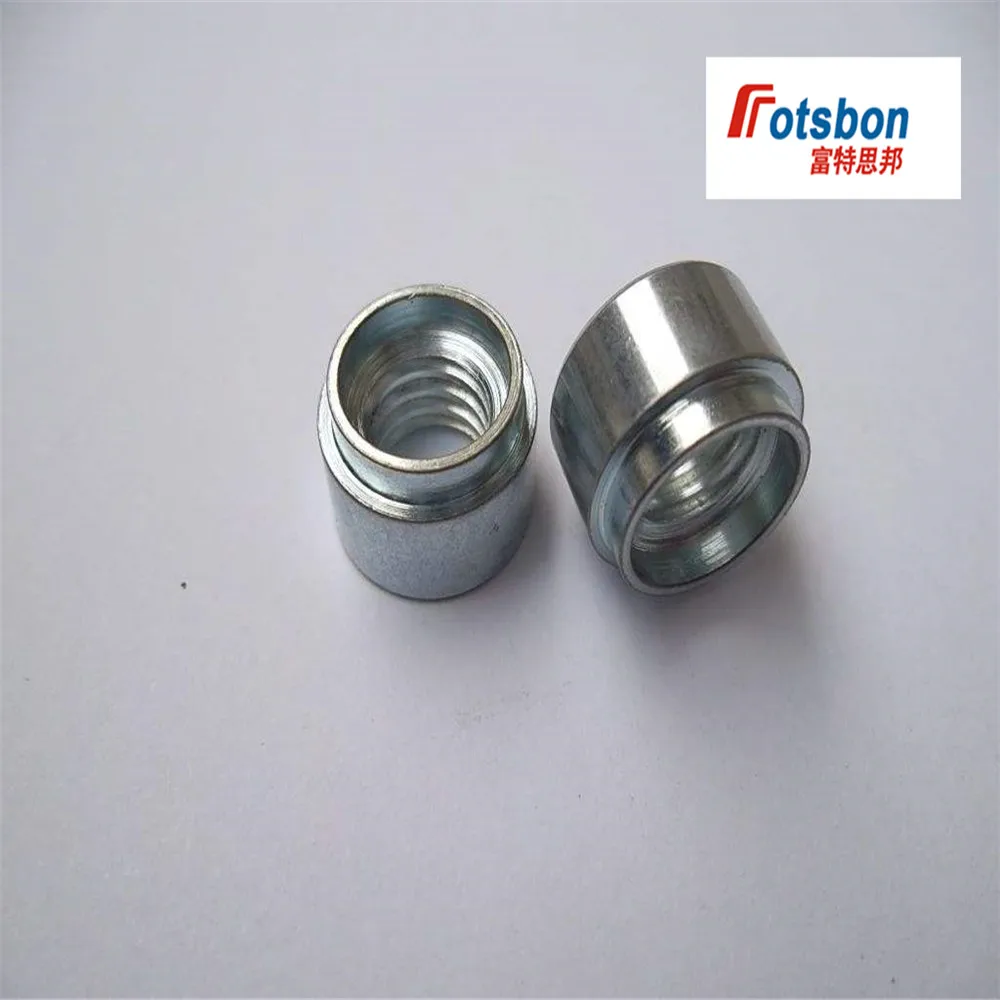 

Z-M8-1/1.2/1.5/2/2.5/3 Flare-In Nuts Self-clinching Fasteners Cabinet Inserts Sheets Metal Rivet Nut Carbon Steel PCB Panels Vis