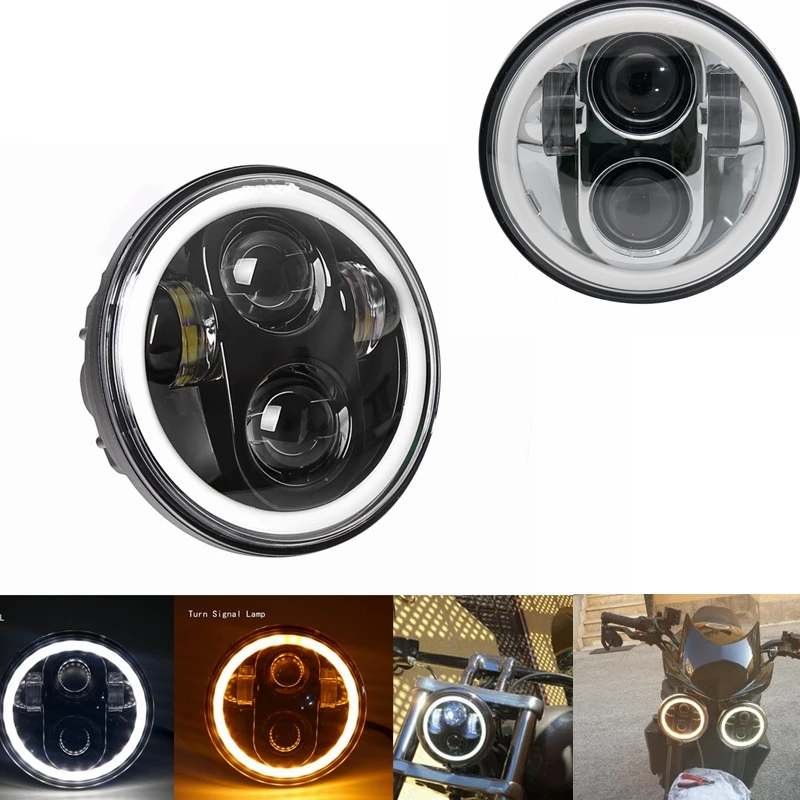5.75 inch led headlight harley headlights  