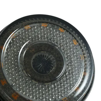 

Hot 1 Pair of Side Turn Signal Lamp Universal 12V 24LED Round Rear Brake Flash Light Warning Light for Car Motorcycle Truck