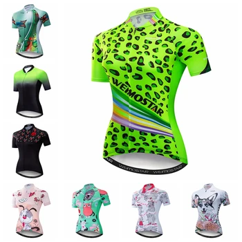 

2020 Cycling Jersey women Bike Jersey road MTB bicycle Shirt team Ropa Ciclismo maillot Racing tops female clothes uniform green