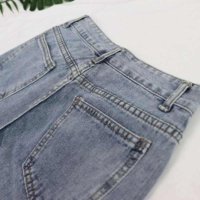 Wide leg jeans women tejanos high waisted jeans vintage women's female loose ladies jeans for women femme boyfriend pants