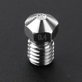 

BEESCLOVER Ruby Nozzle 0.4mm V6 Compatible with Petg Abs Pei Peek for 3D Printer Accessaries