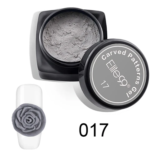 Elite99 3D резными узорами гель для моделирования Ногтей био-Гели Soak Off УФ Гель-лак для ногтей, для маникюра гель для рисования картины скульптуры для дизайна ногтей - Цвет: 017