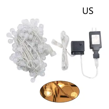 

2020 Warm Light Christmas Bubble Ball LED String Light Night Lamps Party Decor Electric Ornaments for Lawn Garden Party