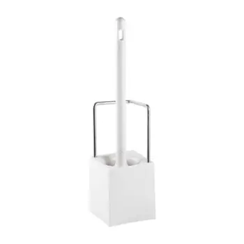

Long Long handle plastic toilet brush and portable storage base - 360 degree spherical hard brush, comprehensively clean stains,