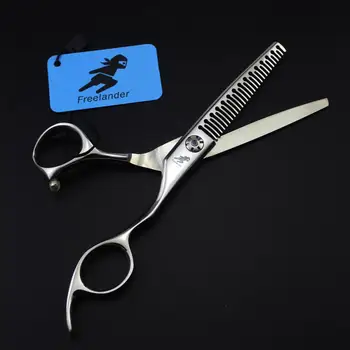 

High Quality Japan 6 Inch Oddly shaped tooth Hairdressing Scissors Hair Thinning Scissors Barber Shears Hairdresser Salon