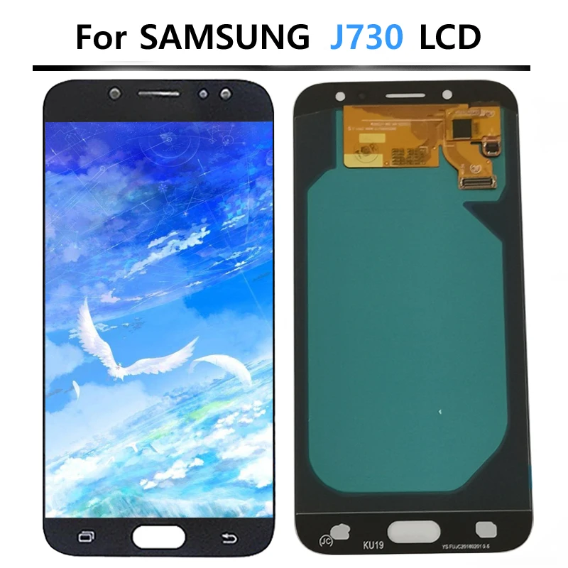 100% протестированный Регулируемый ЖК дисплей J730 для SAMSUNG J7 Pro Samsung Galaxy 2017 SM J730F J730M