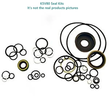 

Hydraulic Pump Seal Kits for Kawasaki Excavator Spare Parts K5V80DT K5V80 K580DTP Piston Pump Seal Kits Service Kit O-Ring