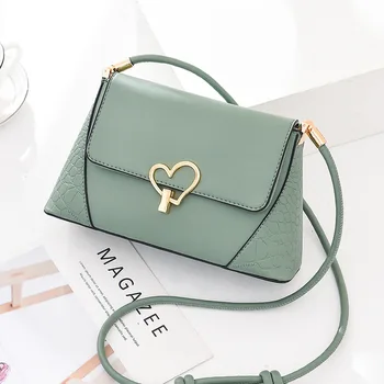 

Love decoration girl style Korean style shoulder bag messenger bag female graceful 2020 Spring and Autumn small bag