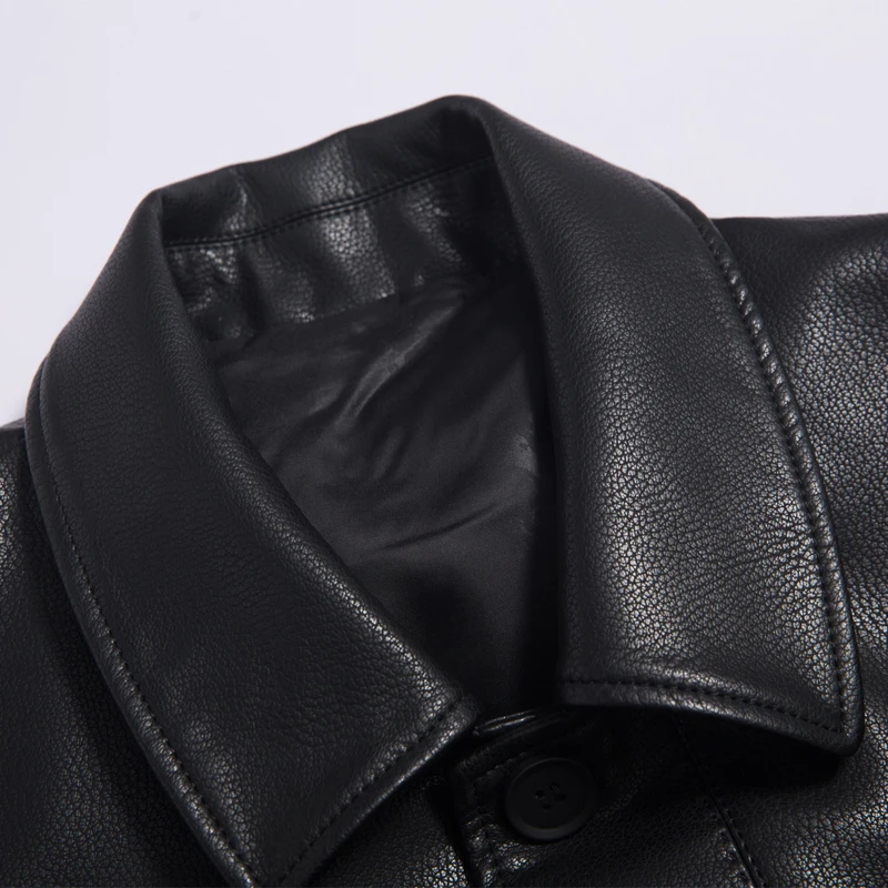 Большой 8XL 6XL 5XL 4XL горячая Распродажа брендовая Зимняя Толстая кожаная одежда Повседневная Флокированная кожаная куртка мужская одежда кожаная куртка для мужчин
