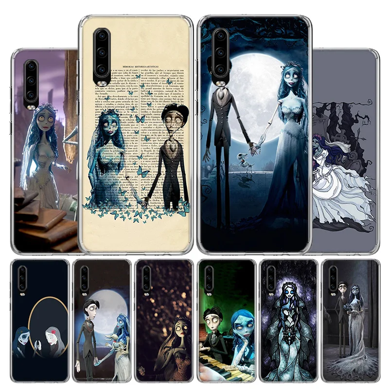 Чехол для телефона с принтом трупа невесты Tim Burtons Huawei P30 P40 P20 P10 Mate 30 20 10 P Smart Z Lite Pro