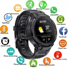 2021 nowy inteligentny zegarek mężczyźni Fitness sportowy Bluetooth połączenie wielofunkcyjne sterowanie muzyką budzik przypomnienie mężczyźni Smartwatch na telefon tanie i dobre opinie heeshark CN (pochodzenie) Android Na nadgarstek Zgodna ze wszystkimi 128 MB Krokomierz Rejestrator aktywności fizycznej