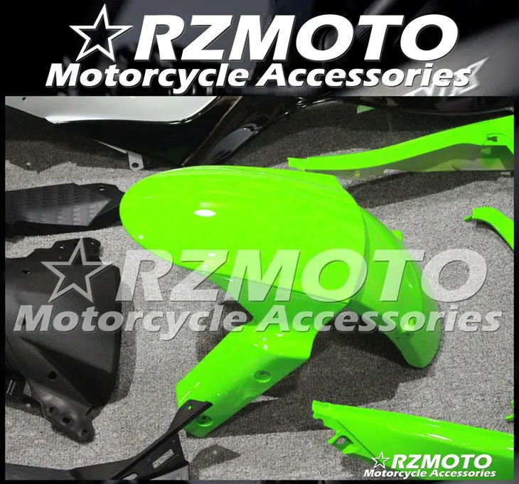 Мотоциклетный обтекатель abs подходит для Kawasaki ZX6R 636 2013- корпусные детали прессформы Магазин № 0495