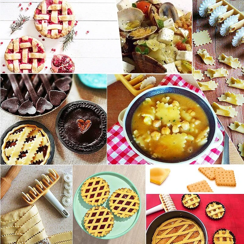 Cake Cutter Roll Roller Fondant Bakery Tools DIY Chocolate Cakes Decoration Floral Biscuit Wheel Knife