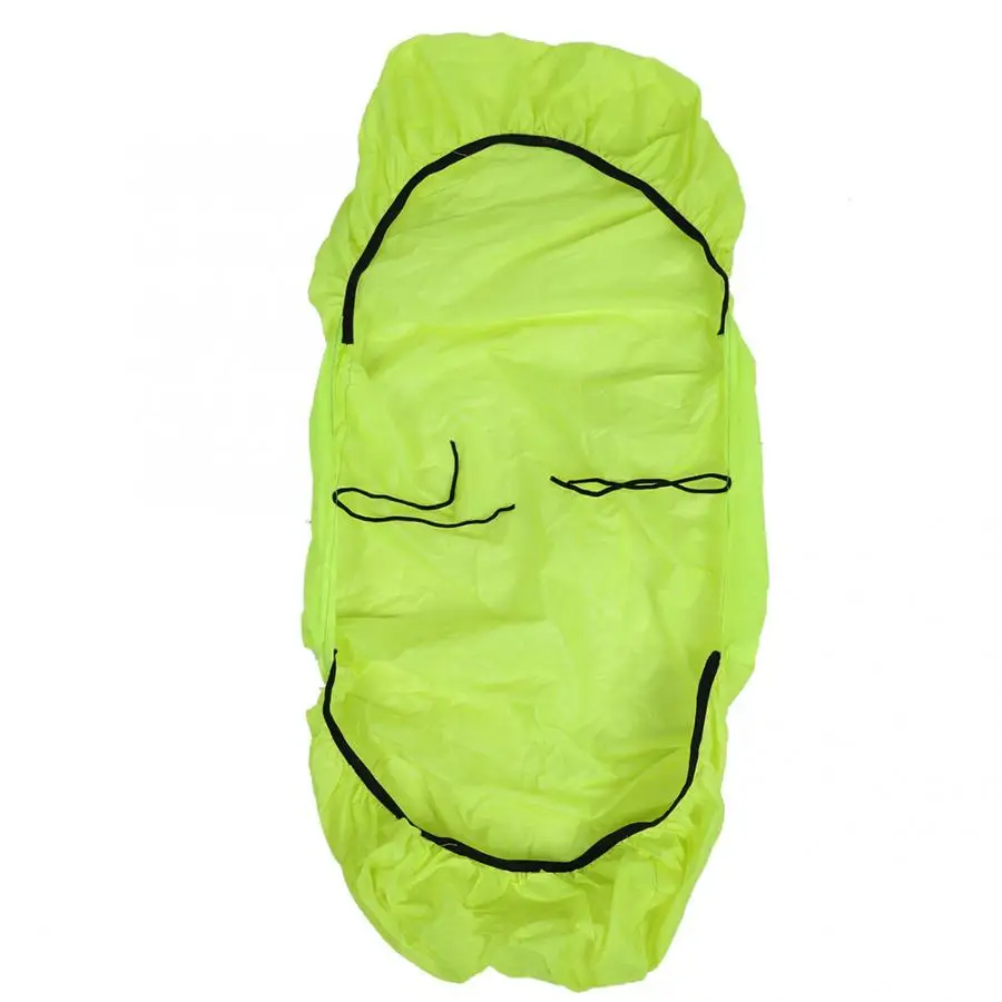 Double Nylon Outdoor Bike Rack Bag Rain Cover Folding Waterproof Dust-proof Backpack Raincoat Bicicleta | Спорт и развлечения