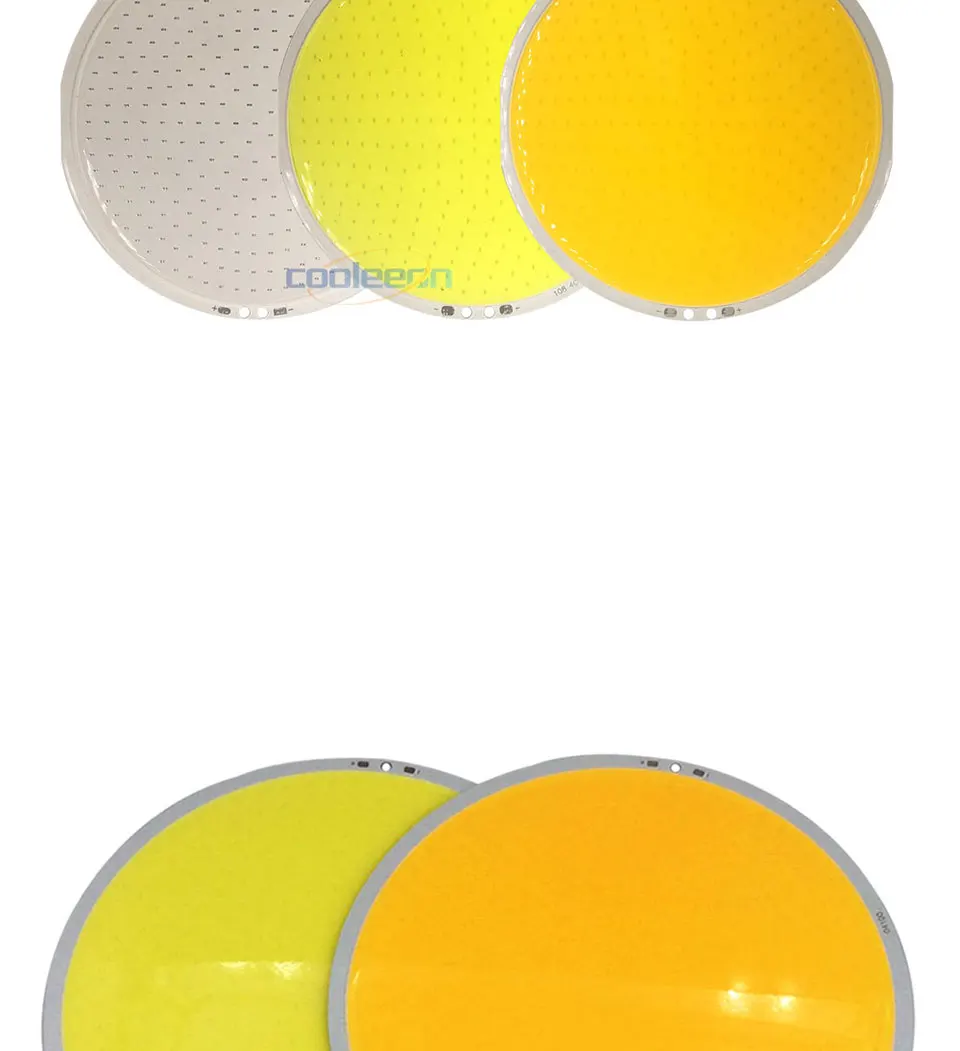 DC12V Dimmable Round COB LED Lamp Panel Lights 12V 50W LED Bulb with Dimmer Blue Warm Cold White Color Aluminum COB Board 108MM (2)