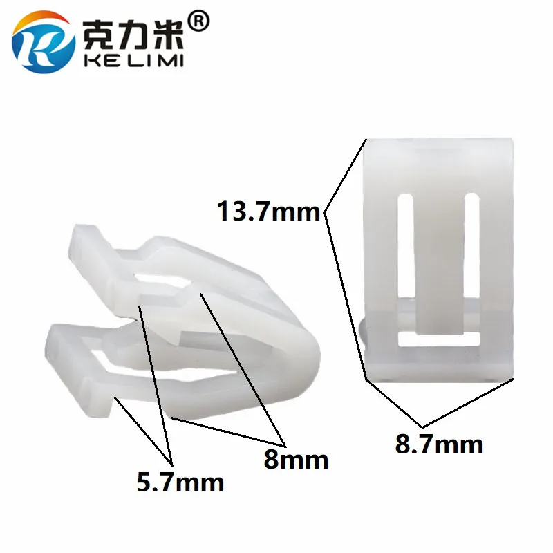 

KE LI MI 100 шт. приборная панель приборной панели автомобиля фиксатор зажимов