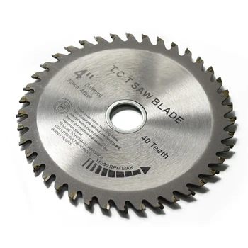 

Hard Alloy TCT Woodworking 110*1.6*20mm 30/40T Circular Saw Blades with 40Teeth Multipurpose Wheel Discs Wood Cutting Blade