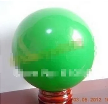 

YM 326 GREEN FLUORITE CRYSTAL SPHERE BALL 70mm +STAND