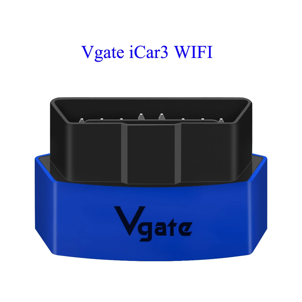 Vgate iCar Pro wifi для android/PC/IOS OBD2 сканер elm 327 V2.1 obd 2 wifi iCar 2 автоматический диагностический сканер считыватель кодов - Цвет: icar 3 WIFI Blue