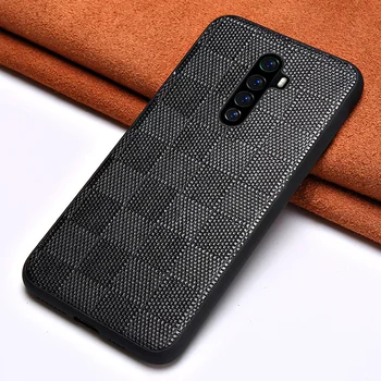 

Lambskin Genuine Leather Mobile Phone Case for Realme X2 Pro X XT 5 6 Pro Cover For OPPO A5 A9 2020 Reno Ace 4 2 3 Z Find X2