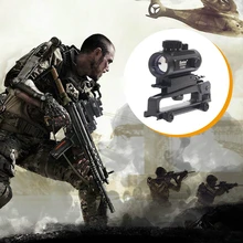 Тактический Вивер Рейл M4 AR15 M16 кронштейн для прицела винтовки QD быстросъемный инструмент Colimador 1x40 красный точечный прицел страйкбол красный зеленый точка