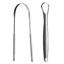 2 шт скребок для чистки языка Профессиональный Устранение плохого дыхания для ухода за полостью рта tonguetoothbritch гигиена полости рта инструменты