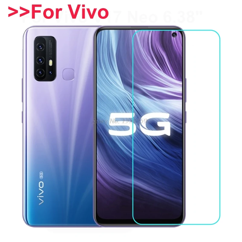 

Tempered Glass For Vivo Z6 V19 iQOO 3 Glass Screen Protector Tempered Glass For Vivo S6 X30 V17 S1 Pro S5 Protective Film Glass