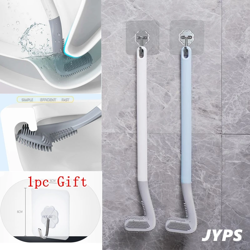 brosse toilette silicone brosse wc toilettes accessoires de salle de bains,  nettoyeur de WC mural, brosses de lavage, nettoyage des outils ménagers,  nettoyeur de la maison, toilettes accessoires - AliExpress