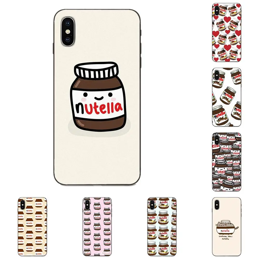 Мягкий термополиуретановый ящик для звонков Nutella Apple iPhone 4 4S 5 5S SE 6 6S 7 8 Plus X XS Max XR |