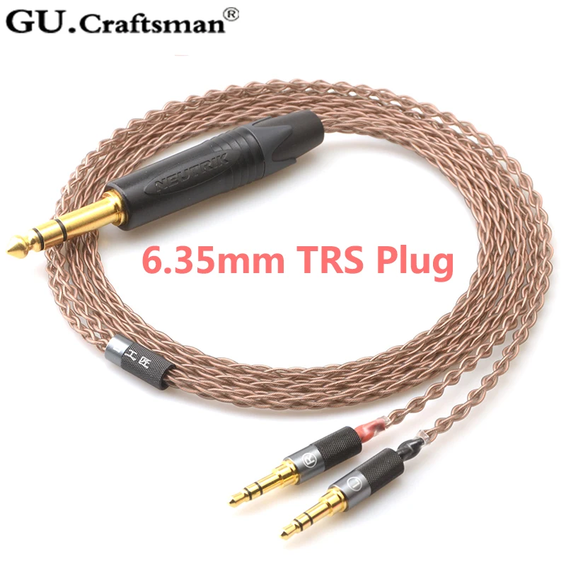 GUcraftsman 6N OCC медной проволоки SW01 ЭЛЕАР AT-D7200 D5200 D9200 t1 t5p 2nd AK T5P HE1000SE HE6SE Ананда изображением Арьи обновление наушников