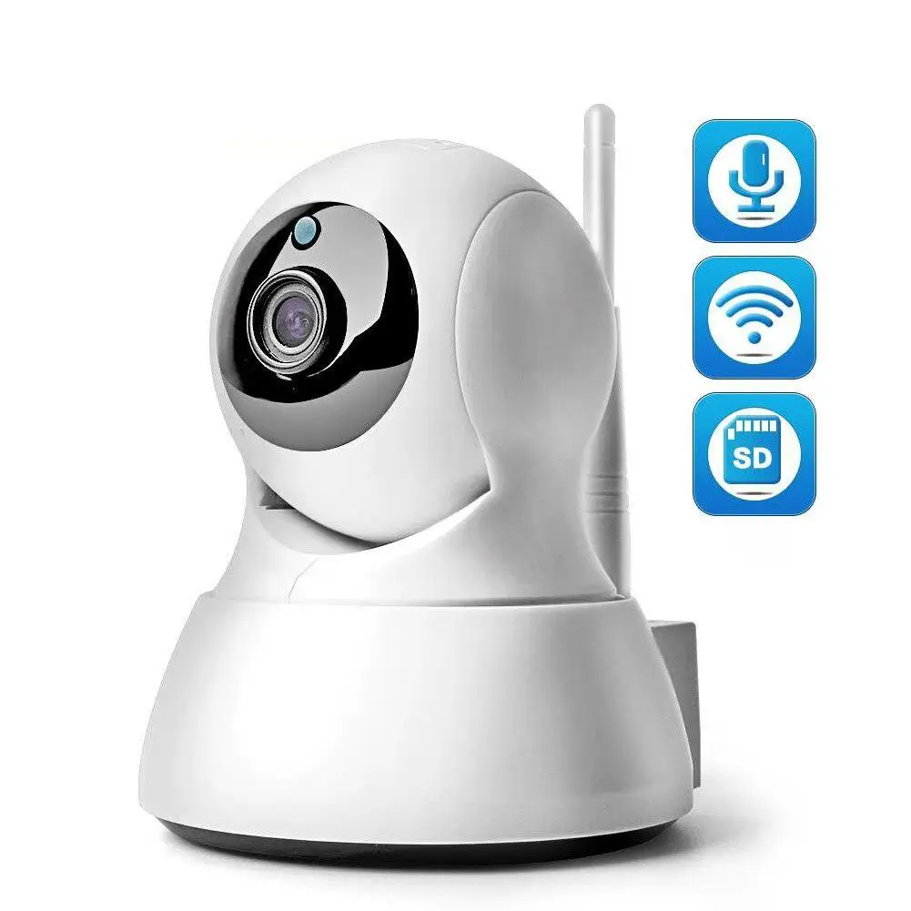

MeterMall 720P/1080P Wireless Security Camera, Home WiFi Wireless Security Surveillance IP Camera Motion Detection Camera