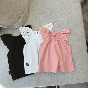 

2020 Hot Selling Baby Girls T-Shirt Summer Kids Girls Top Tees Girl Clothes 1-7 Years