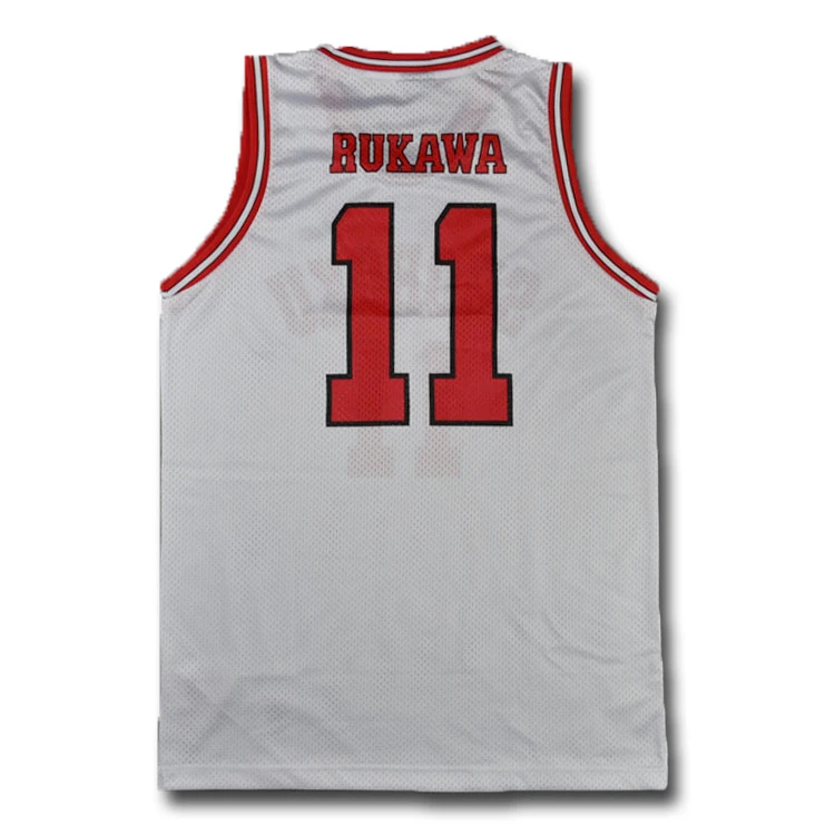 Slam Dunk Shohoku High School No.11 Rukawa Kaede жилет для косплея баскетбольная майка|Костюмы аниме| |