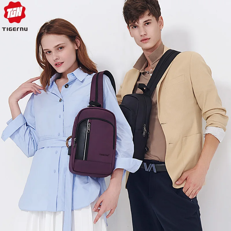 Fashion Messenger Bag Men Tigernu Crossbody Men Tigernu Men's