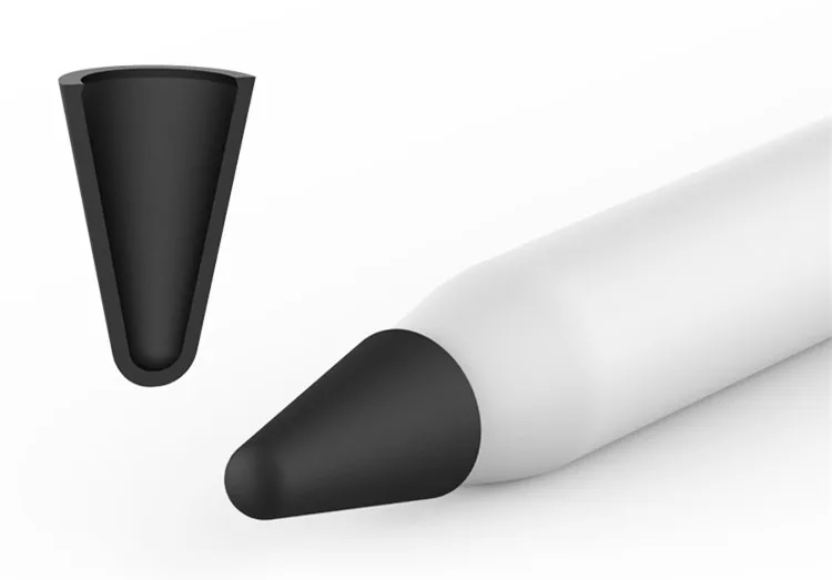 8 шт./лот, силиконовый наконечник для карандашей Apple Pencil 1, 2 наконечника, защитный чехол для Apple Pencil, 1st, 2nd, стилус, чехол