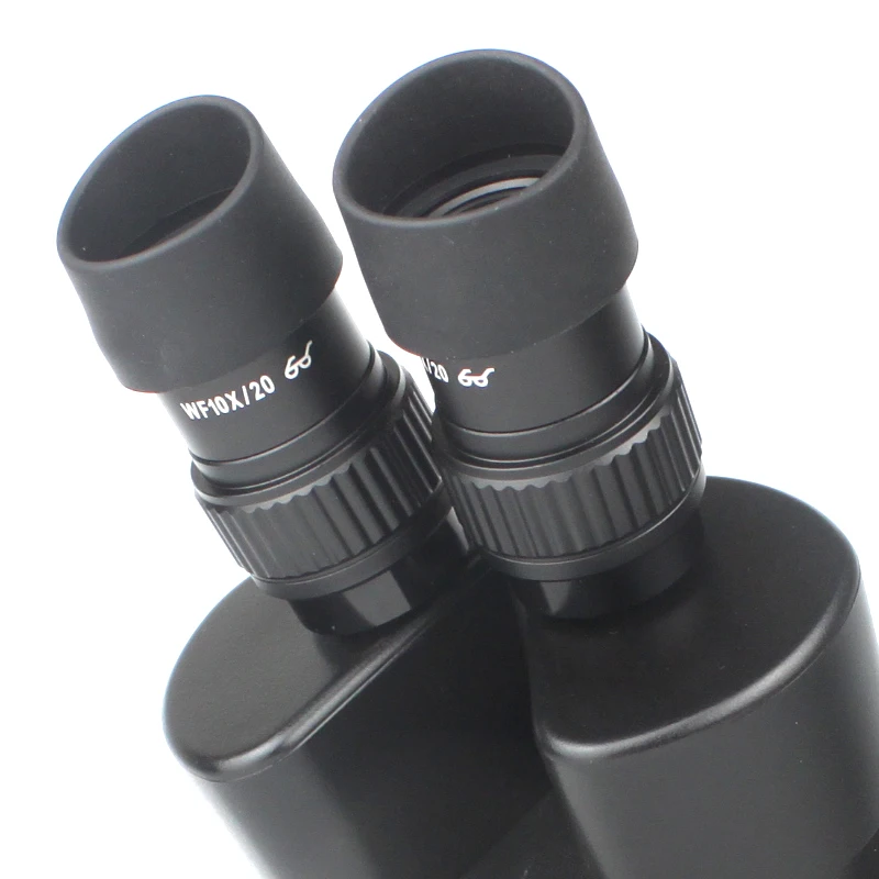 One Pair WF10X WF15X WF20X WF25X WF30X Eyepiece for Stereo Microscope Wide Field 20mm 15mm 10mm 9mm WF10X/20 High Eye-Point stereoscopic microscope eyepiece