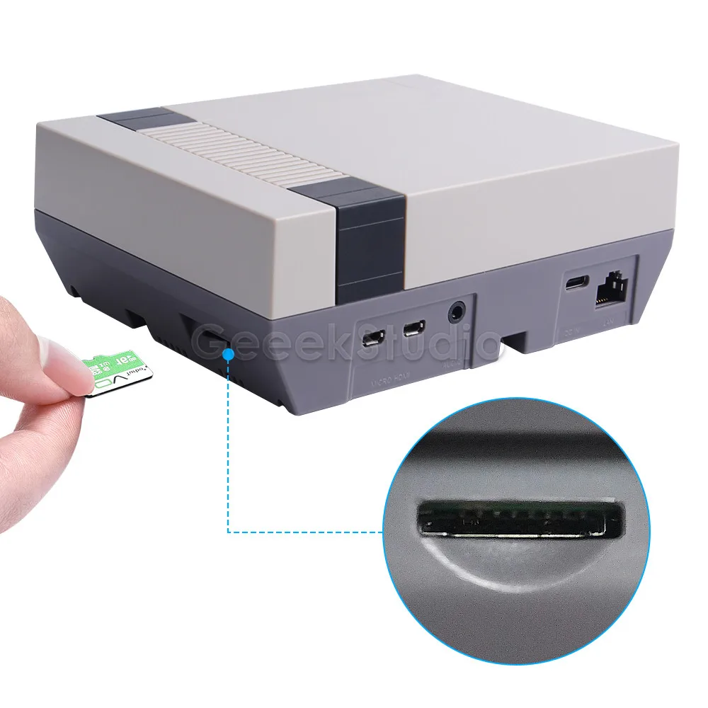 В наличии! Чехол NESPi 4 для Raspberry Pi чехол SSD внешний блок питания HDMI переключатель