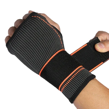 

a1pc Professional Wristband s Safety Adjustable Wrist Support Gym Carpal Tunnel Badminton Tennis Wrist Wraps Bandage Bracers