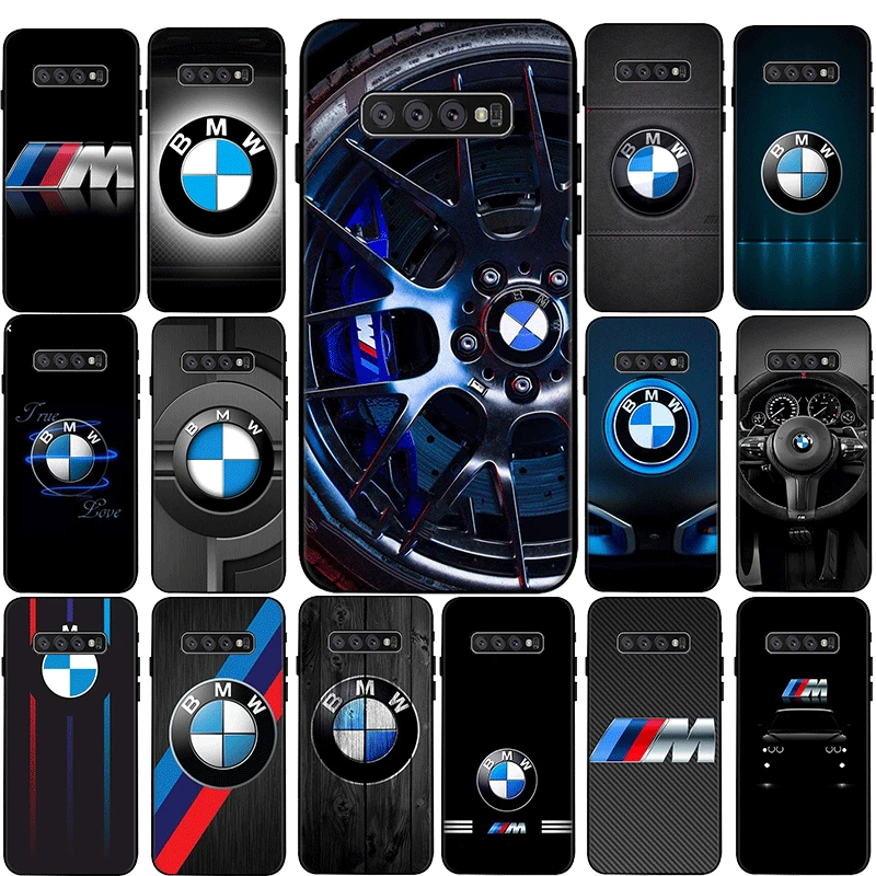 Silicone Phone Case for Samsung S6 Edge S7 Edge S8 S9 S10 S20 Plus S10E S10 Lite S20 Cover Sports BMW Car
