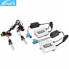 RONAN 12 В 55 Вт Быстрый старт тонкий цифровой ксенон HID балласт AC блоки электронный балласт зажигания для HID комплект ксенон H7 H4 H1 H3 H11