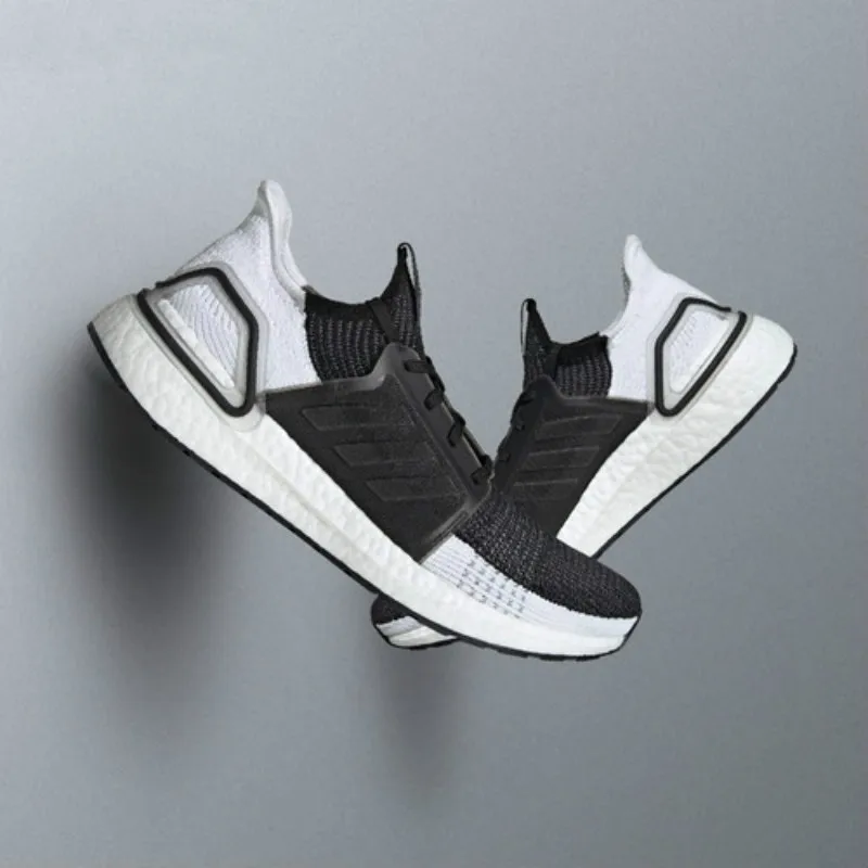 Оригинальные кроссовки для бега Адидас UltraBoost 19 UB19 унисекс удобные прочные