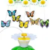 Electric Rotating Colorful Butterfly Funny dog Cat Toys bird Pet Seat Scratch Toy For Cat Kitten dog cats intelligence trainning ► Photo 3/6
