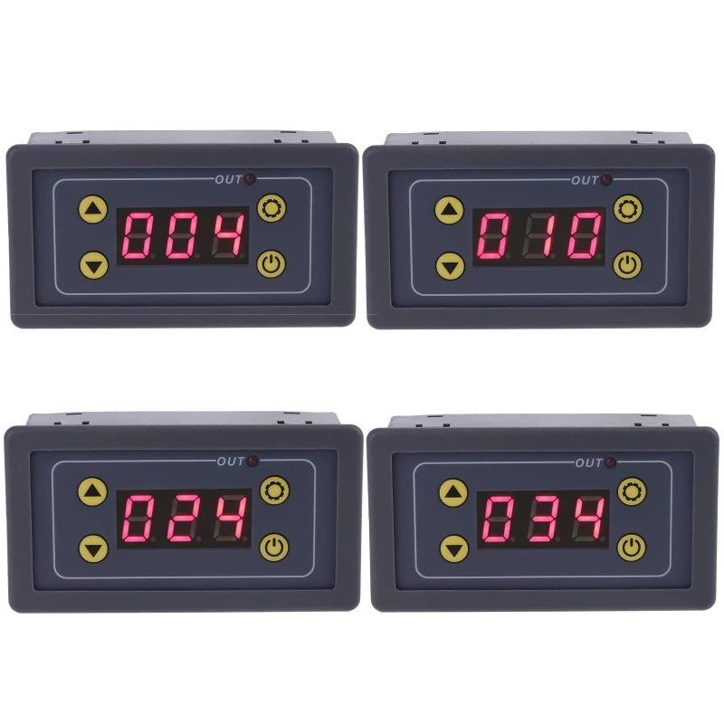 

DC 5V 12V 24V AC 110V 220V Delay Time Relay Module Timing Cycle Timer Control