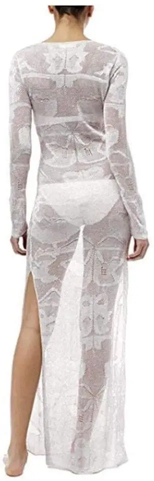 Женская Повседневная трикотажная накидка на шнуровке с длинным рукавом и V