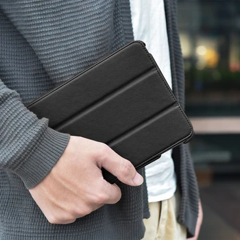 

i-Carer Tablet case for Apple iPad Mini 5 PU Leather Smart Sleep wake funda Trifold Stand Solid cover capa for Apple iPad Mini 5